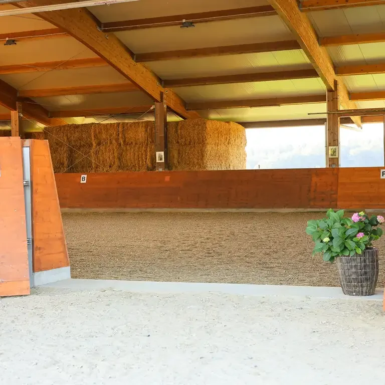 Eingang zur Reithalle